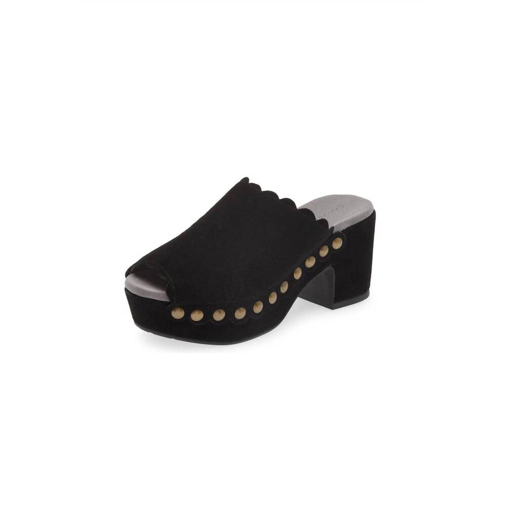 NEW CHOCOLAT BLU women's genessis platform clog in black - Picture 4 of 6